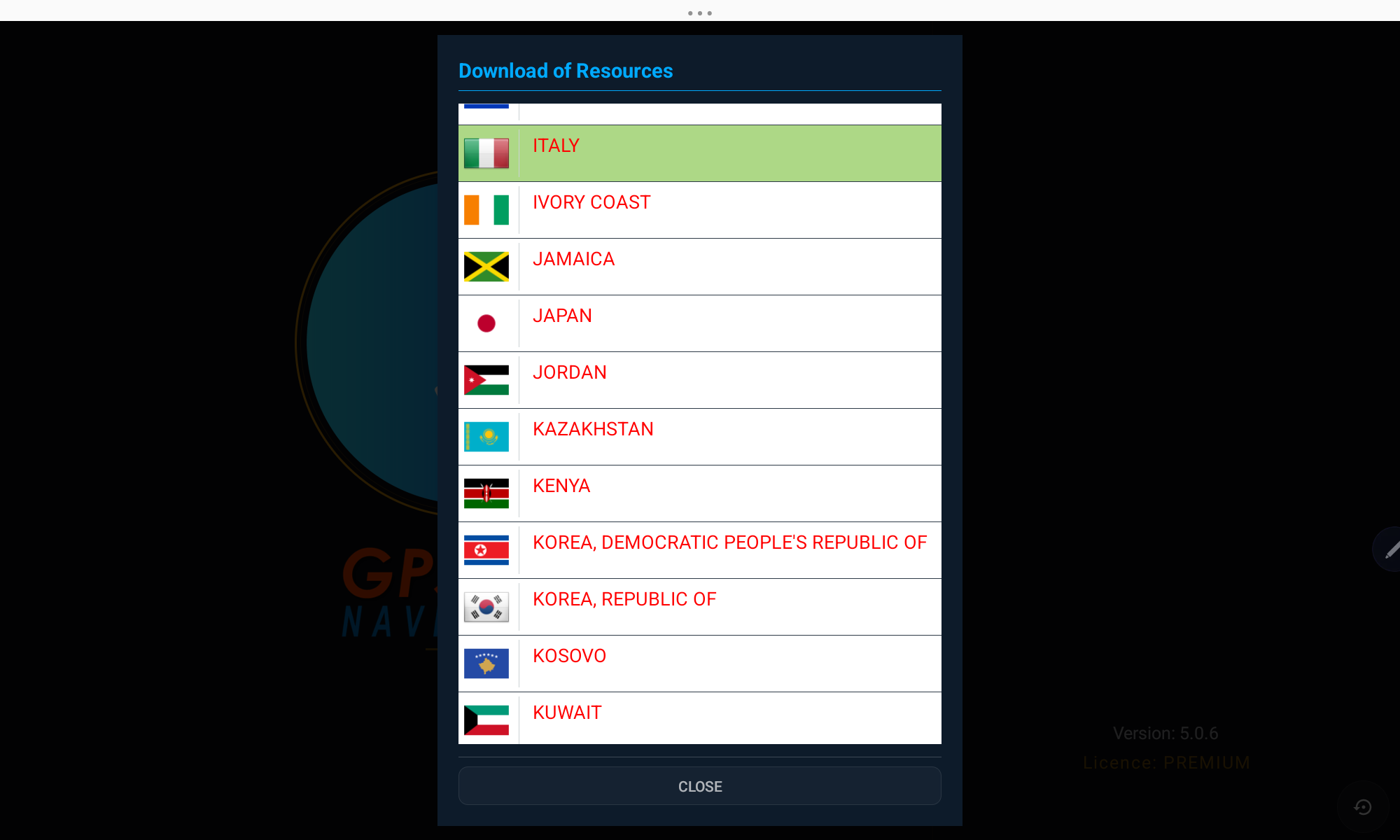 List of countries